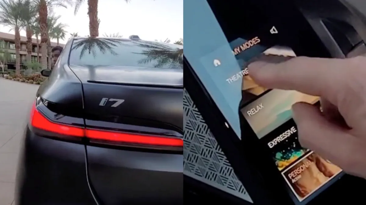 Ook als liefhebber van films en series vermaakt je jezelf wel in een BMW i7