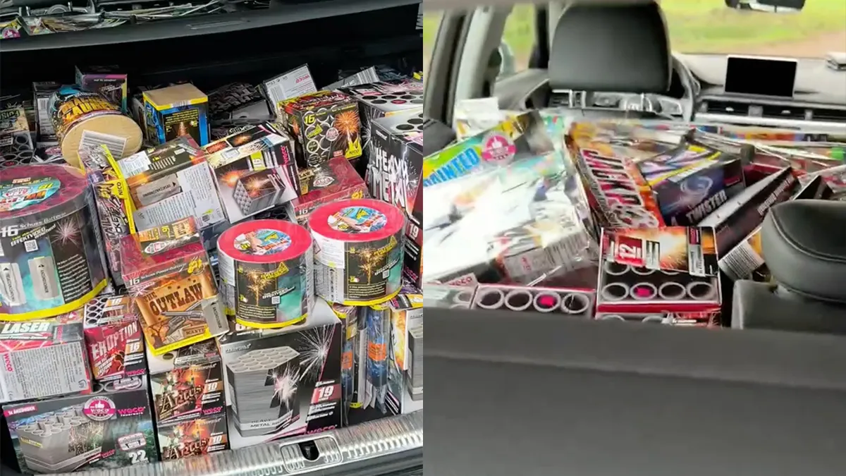 Elke auto van iemand die in Duitsland vuurwerk heeft gekocht