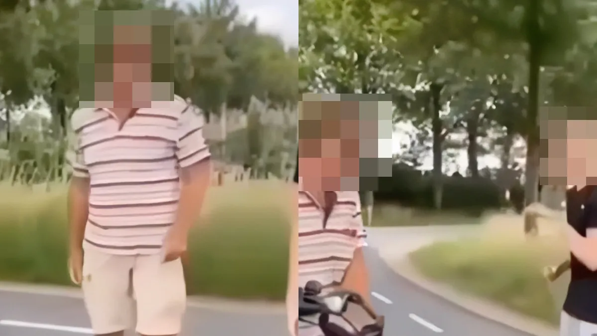 Kinderen in Gelderland vallen man op de fiets lastig