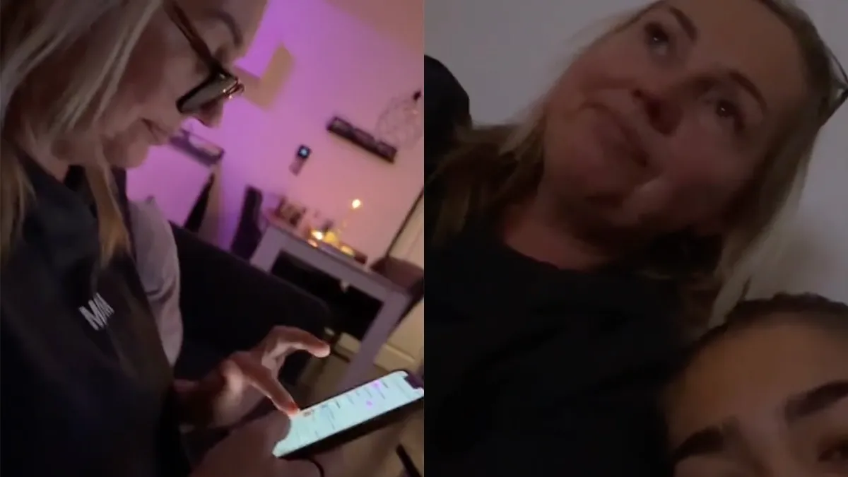 Moeder is vrijgezellig tijdens kerst en maakt Tinder-profiel aan