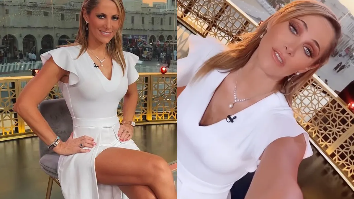 Naar Mexicaanse sportverslaggeefster Ines Sainz kun je beter naar kijken dan luisteren