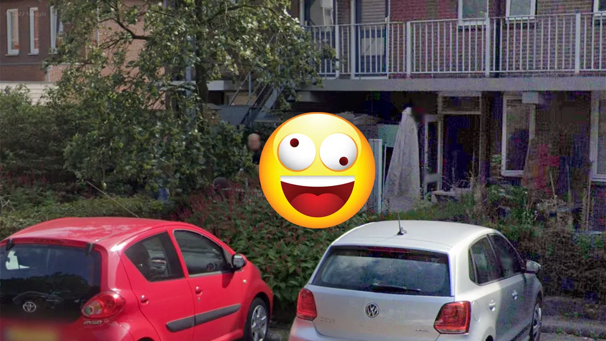 Nou meneer in Oldenzaal, het is gelukt, je staat met je blote bips op Google Maps