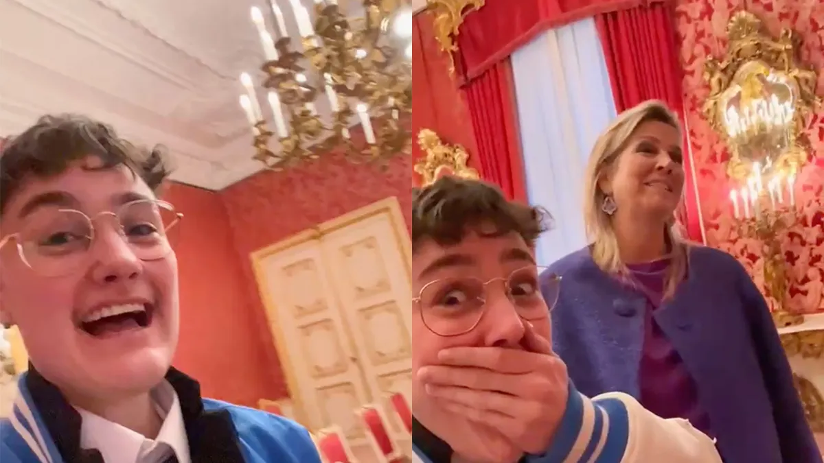 Pijnlijk moment met koningin Maxima: 'Ik ben hier met koningin Beatrix'