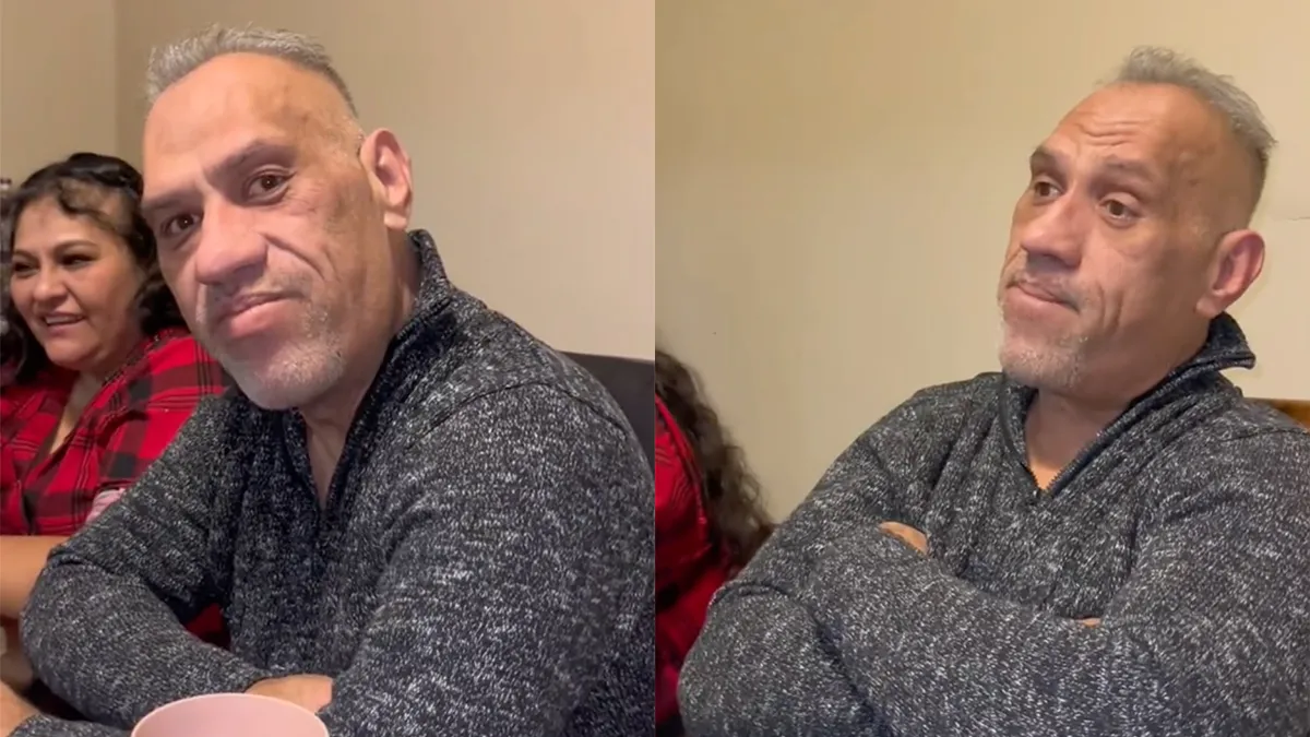 Vader moet een woord spellen, maar zit bijna tegen piswoest aan