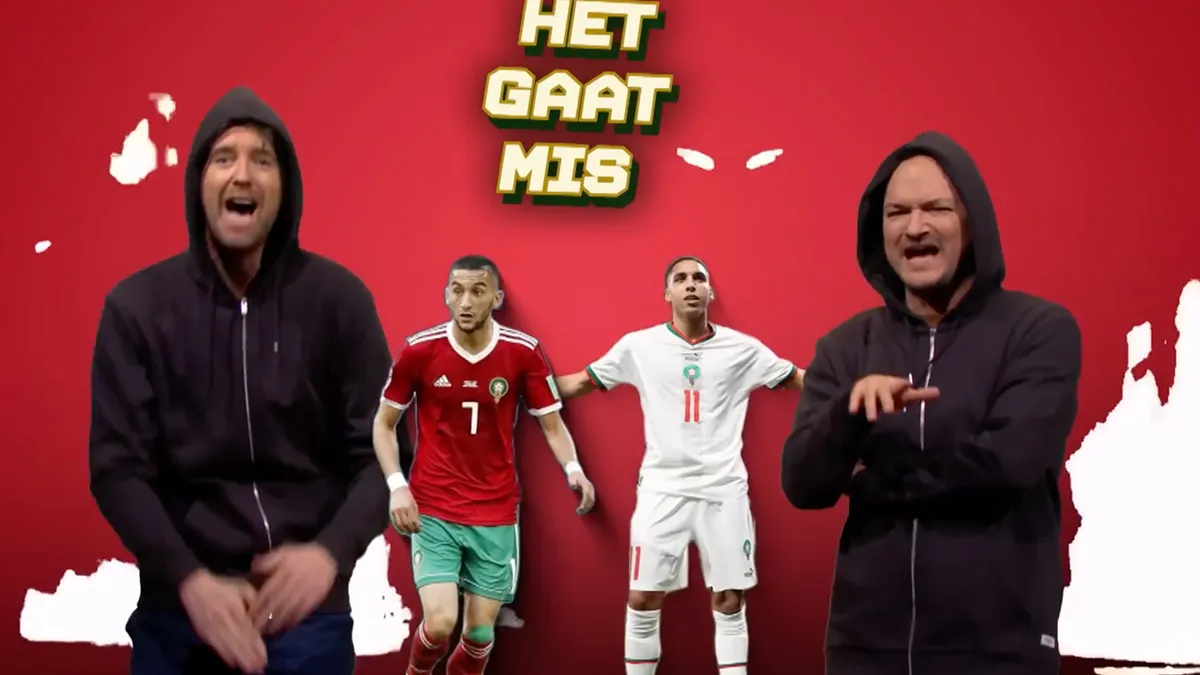 Voor als Marokko wint: 'Leipe Mocro Flavour' van Ali B met een andere tekst