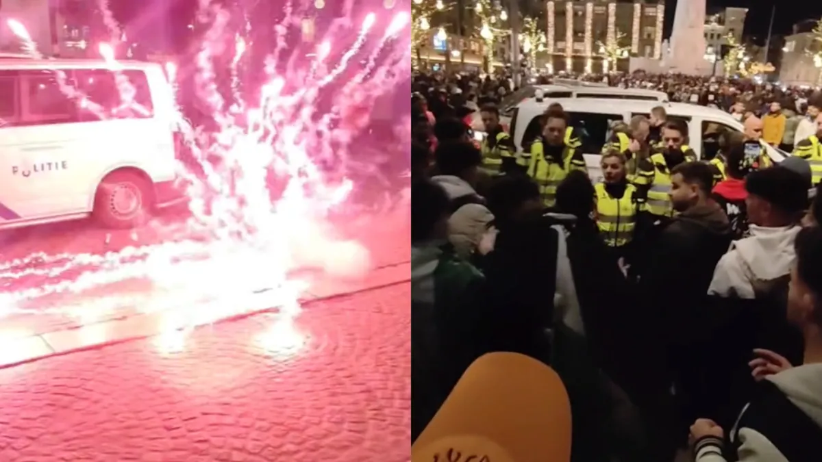 Politie Amsterdam had de handen vol aan tuig tijdens afgelopen jaarwisseling