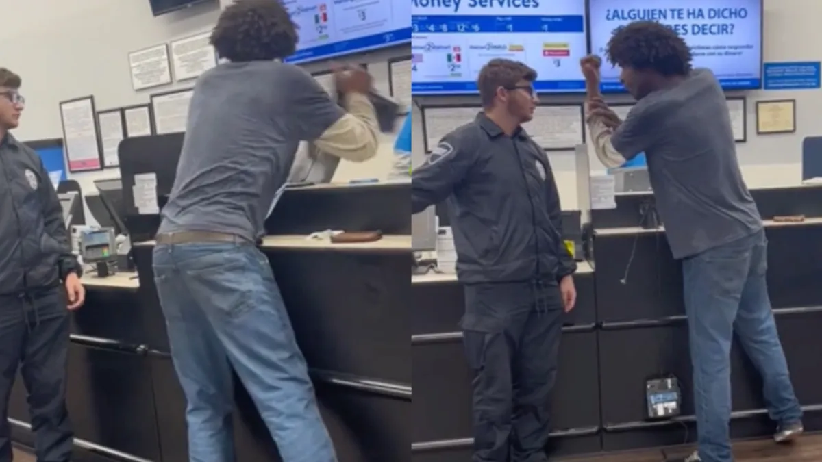 Geen geld krijgen en dus de boel slopen bij Walmart