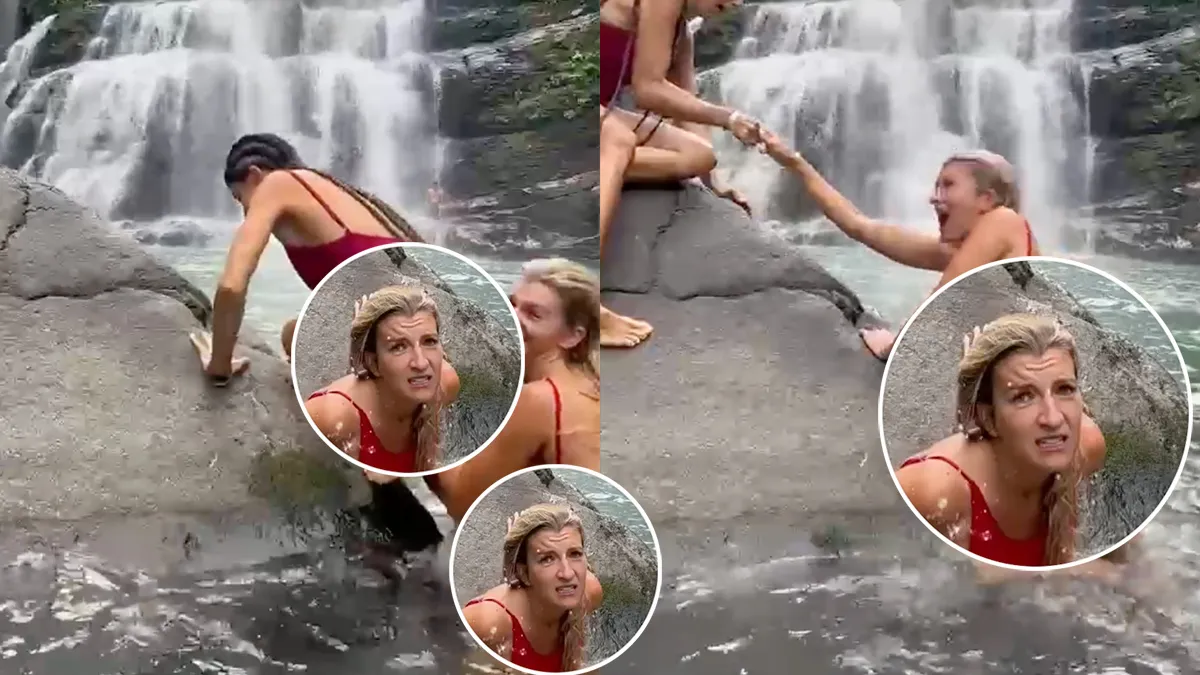 Maak een selfie bij een waterval zeiden ze, dat wordt 'majestueus' zeiden ze