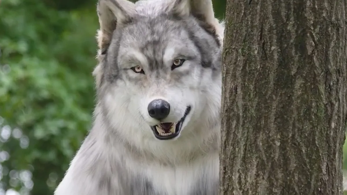 Man geeft ruim 20.000 euro uit aan realistisch wolvenkostuum om droom te verwezenlijken