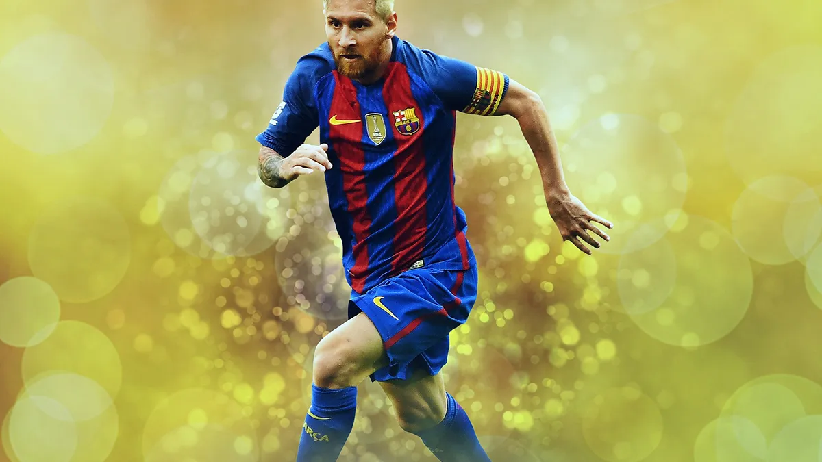 Ongemakkelijke zoen van Messi op trouwdag gaat viraal