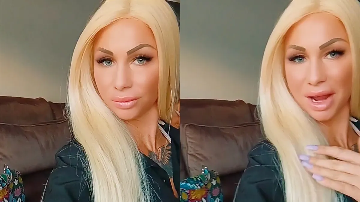 Samantha de Jong aka Barbie en vriend maken ongemakkelijke intro 'natuurfilm'