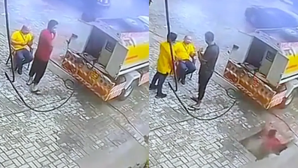 Sinkhole heeft honger en heeft beet met drie mensen