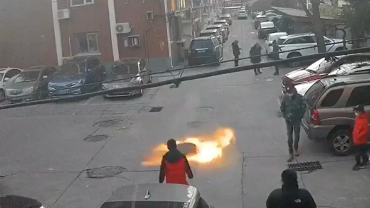 Kindervuurwerk levert toch wel volwassen gasexplosie op in China