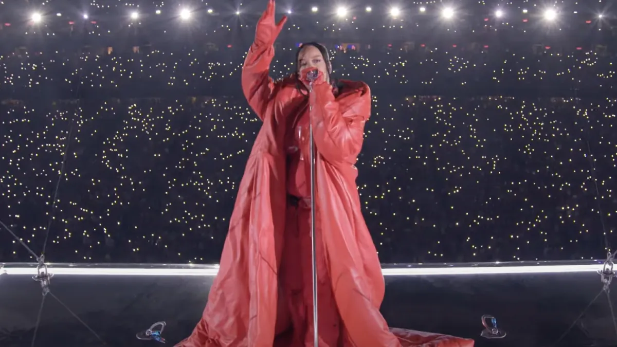 De Super Bowl LVII Halftime Show van Rihanna