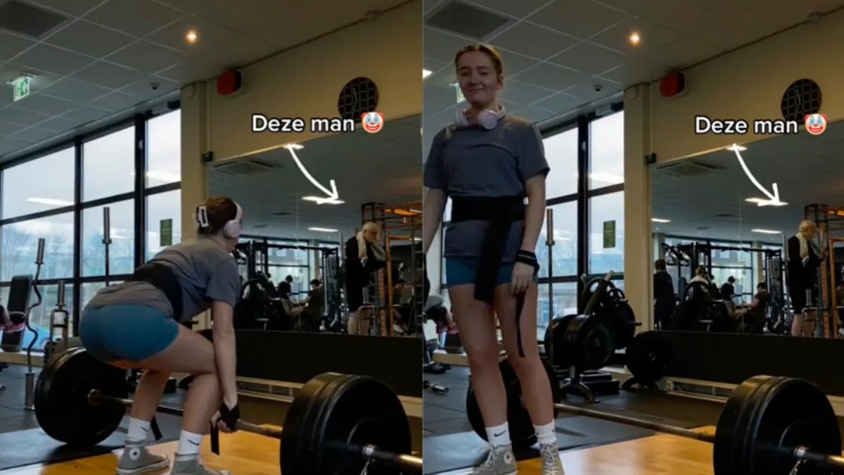 Bij Sophie in de sportschool loopt een man met hele ouderwetse opvattingen