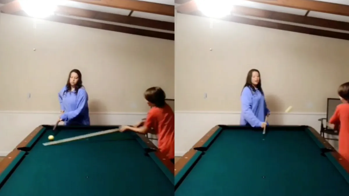 Probleem aan de pooltafel lost zichzelf op