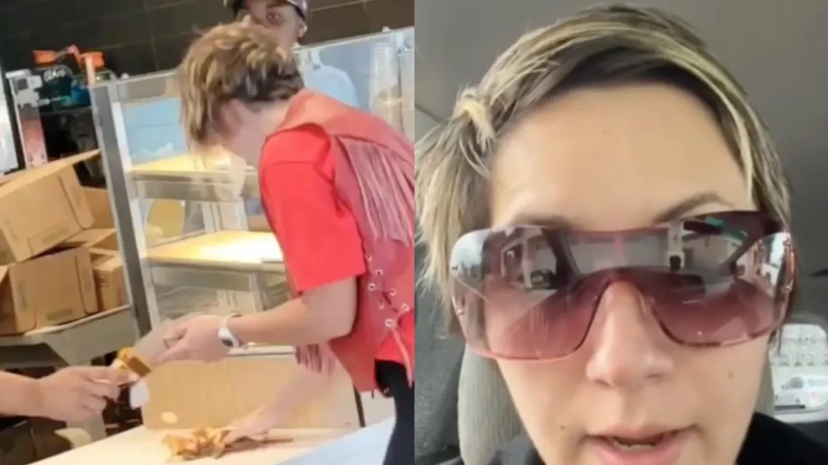 Karen snapt helemaal niets van de commotie na haar wangedrag bij McDonald’s