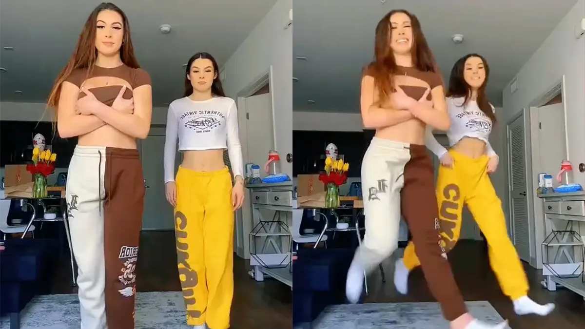 Begin maar met springen, want er gaat een Left right 'Follow The Leader' trend rond