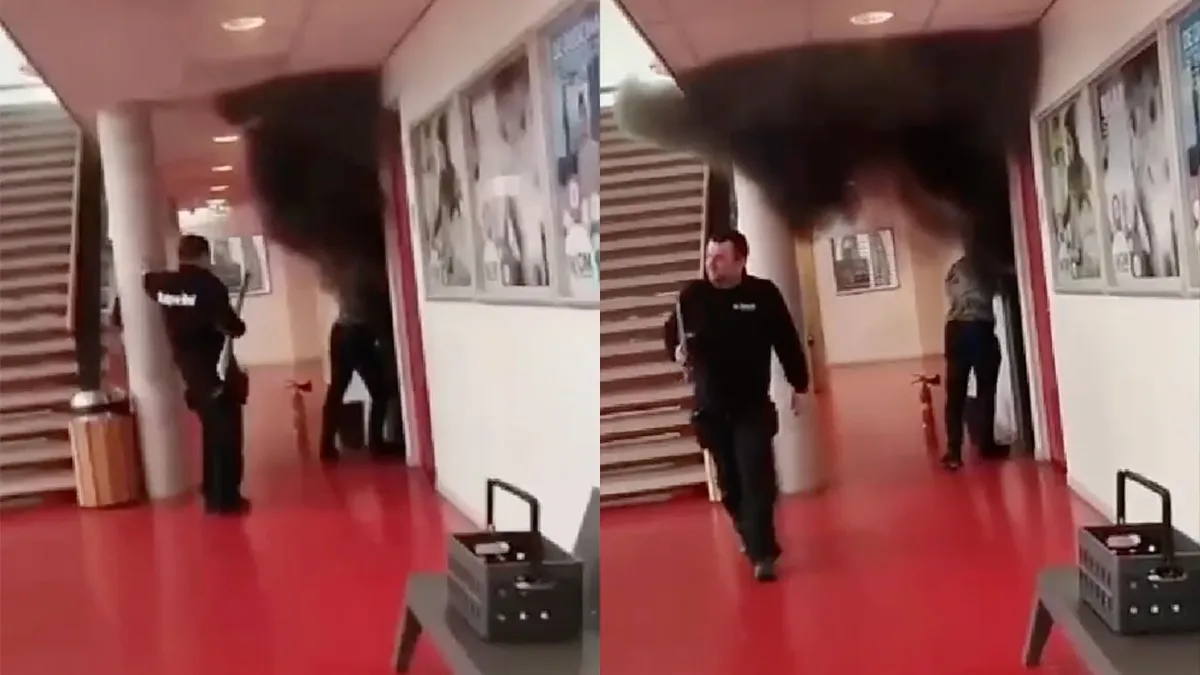 Geen zin in school? Dan steek je toch een rookbom af op het toilet!