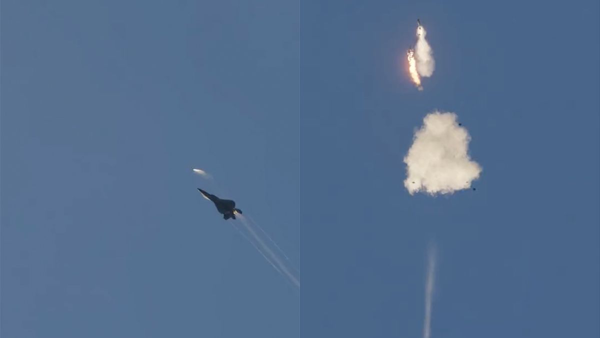 Hoppa! Amerikaanse leger schiet vliegend object uit de lucht