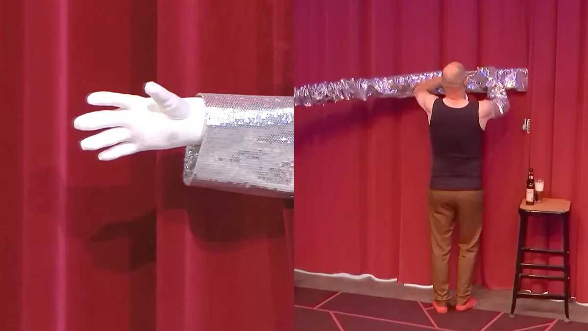 Naast “Ik ga zo lekker spelen op mijn fluit” gaat ook lange arm van Bas Hoeflaak viraal