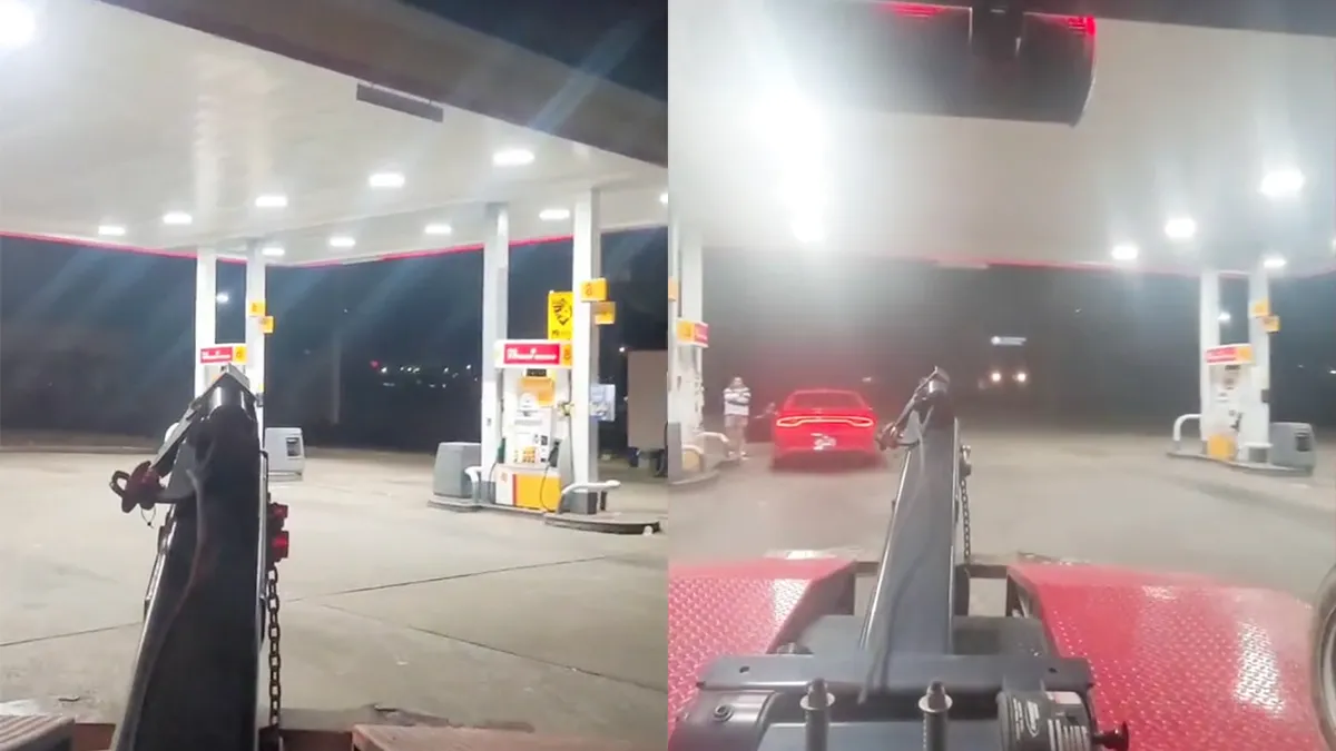 Repo man in Amerikaanse Tennessee heeft beet bij auto