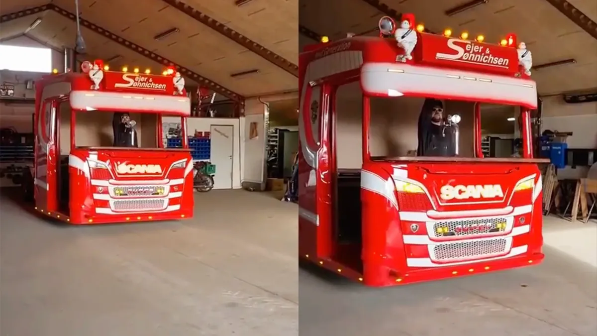 Shut Up And Take My Money: Vrachtwagencabine als bar