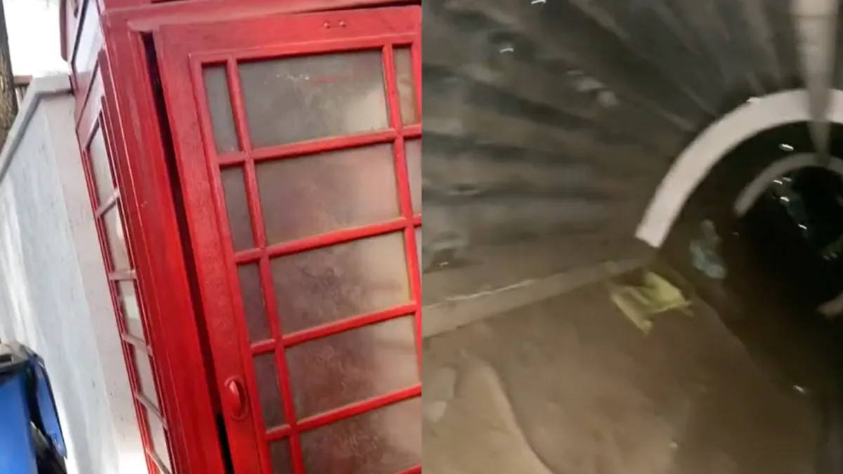 Via telefooncel is nog eens een manier om feestje binnen te komen