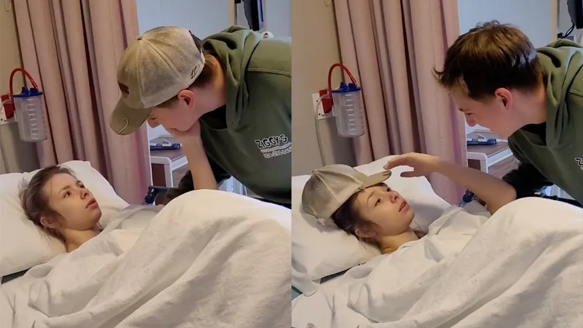Vriendinnetje zit zwaar onder de verdoving, hij laat haar weer verliefd op hem worden