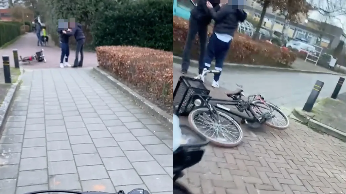 Vrouw pakt brutaal mannetje aan in Nunspeet