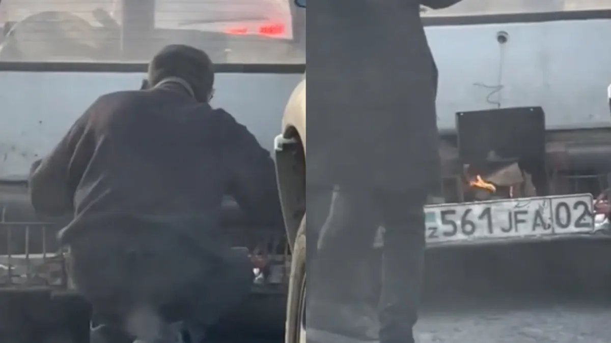 Waarom ook niet een houtkachel in je auto