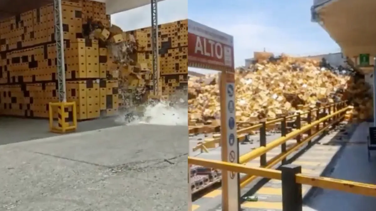 Aardbeving in Ecuador maakt behoorlijke chaos van bieropslag