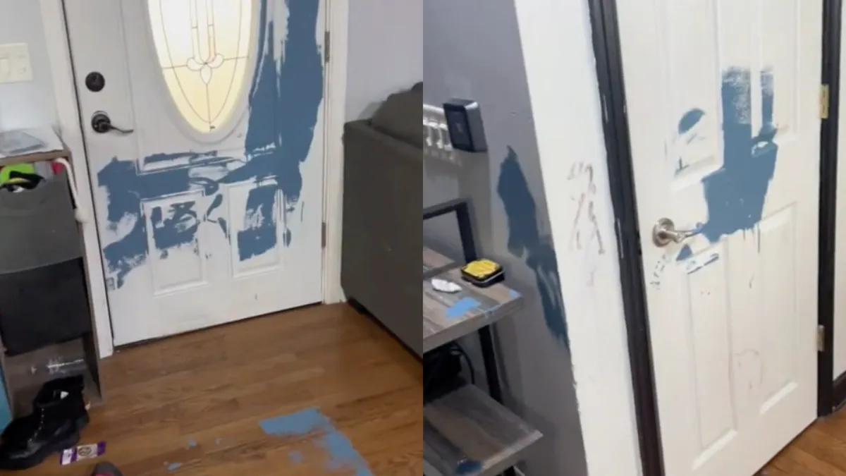 Als je 4-jarige zoontje besluit zijn artistieke kant te laten zien