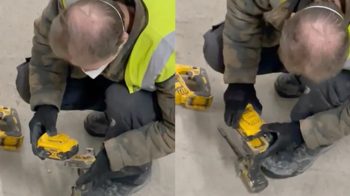 Hallo vakman, is dit je eerste dag in de bouw…