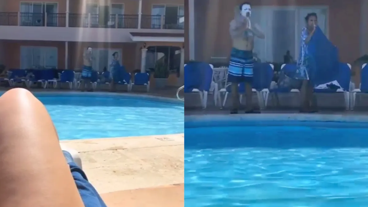 Zonaanbidder laat zich niet voor de gek houden en smeert zich goed in