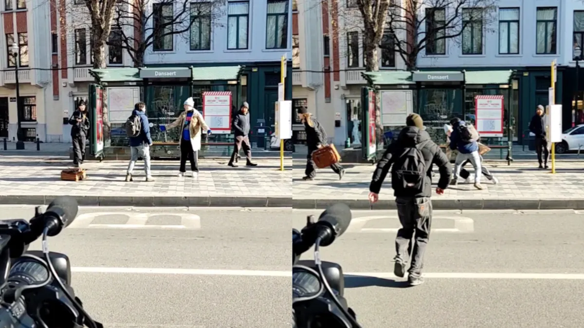 Belg verpest opname door good guy te zijn tijdens “opstootje”