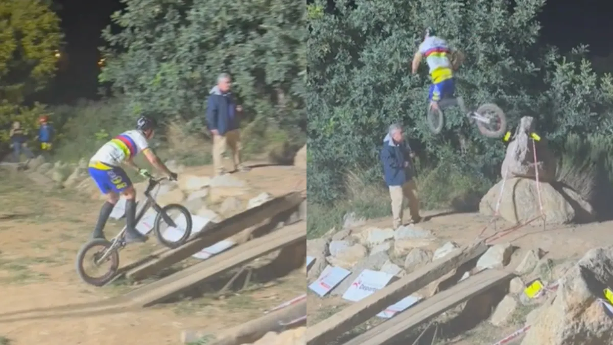 Van alle plekken waar sportcommissaris kon gaan staan was dit wel de slechtste