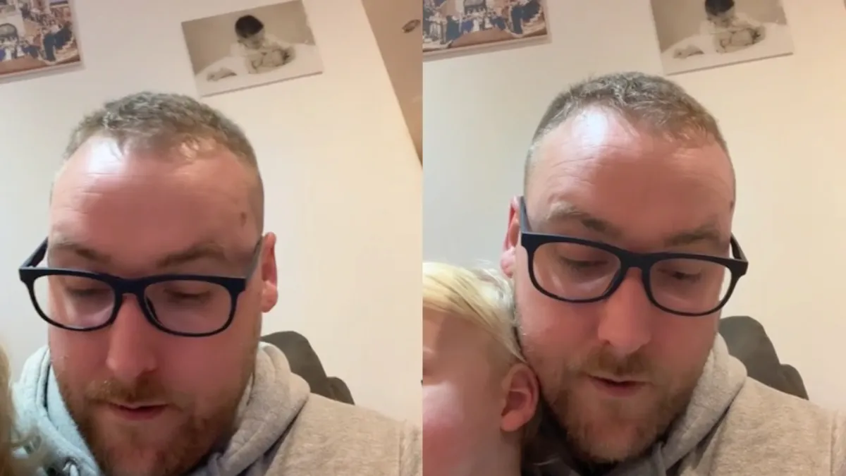 Heftig voor Dan als blijkt dat Engelse celeb de echte vader van kind is