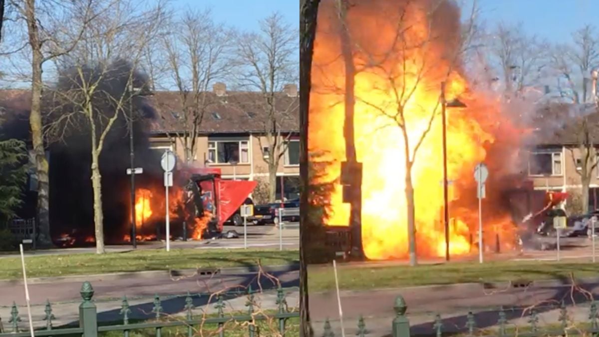 Weinig over van viskraam na ontploffing in Zundert