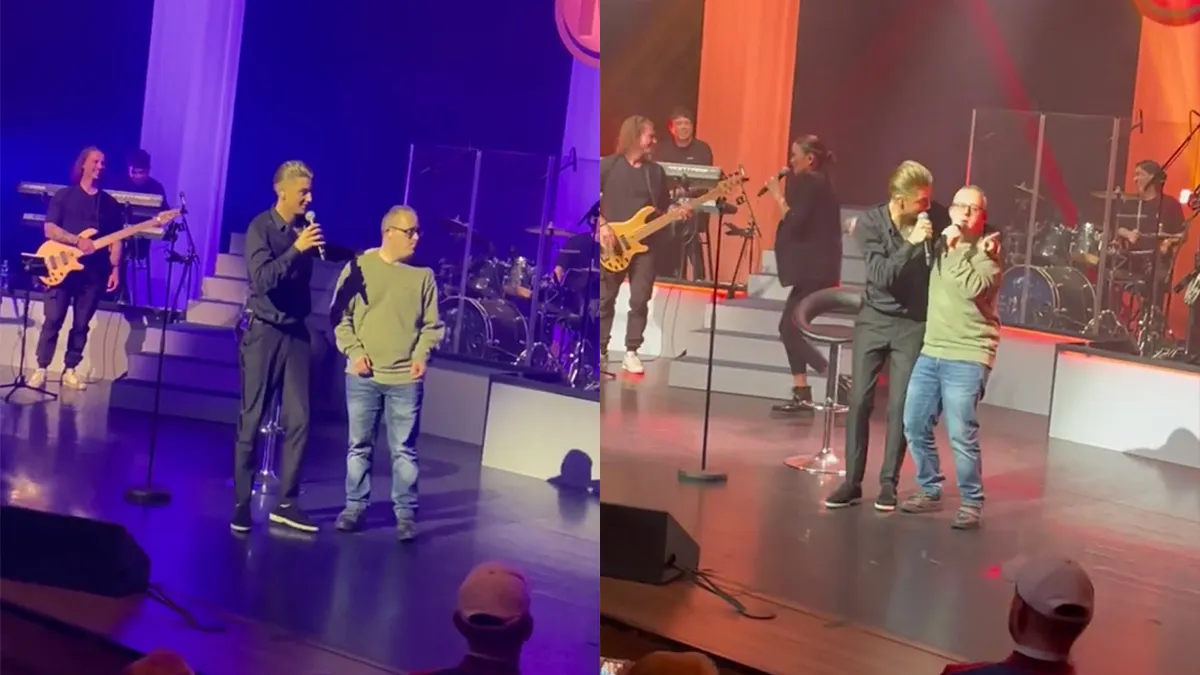 Niet Mart Hoogkamer, maar een andere zanger steelt de show tijdens concert