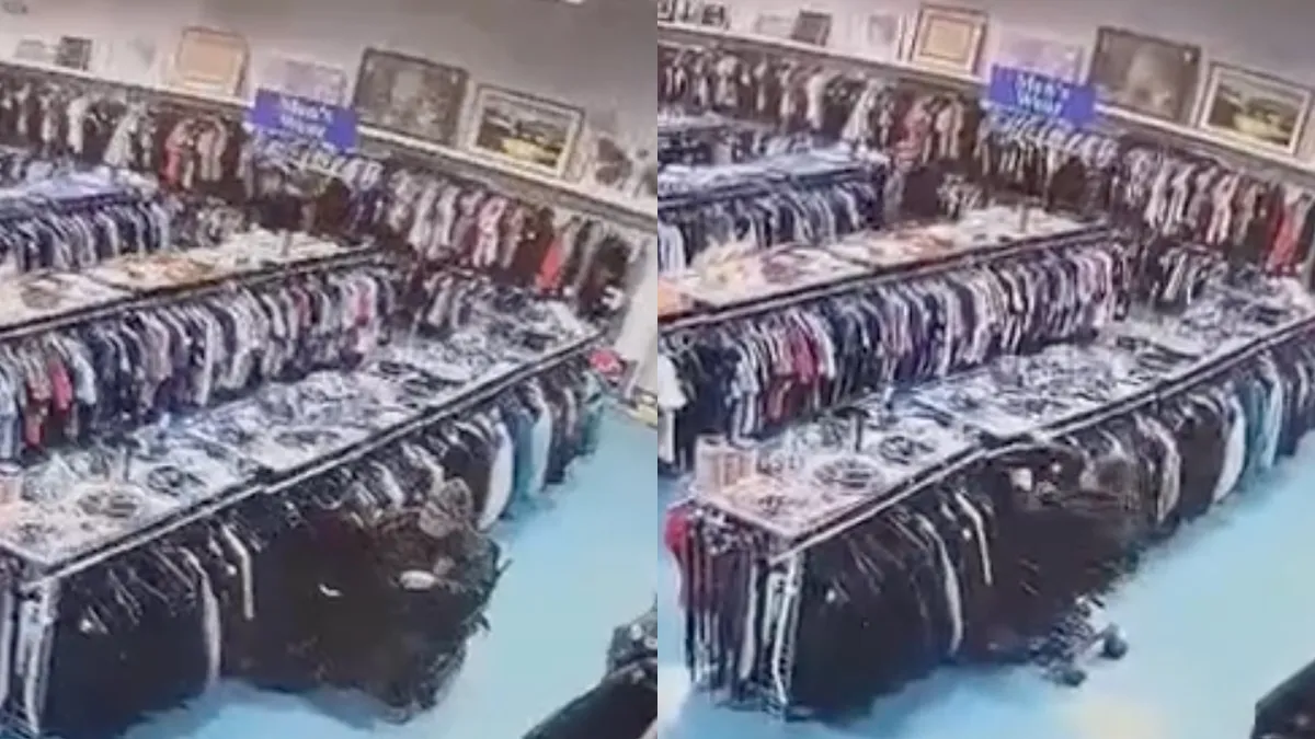 Persoon in rolstoel geeft winkel een hele nieuwe indeling