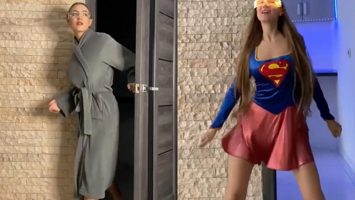 Queen of Leggings gaat regelmatig viraal op Tik Tok