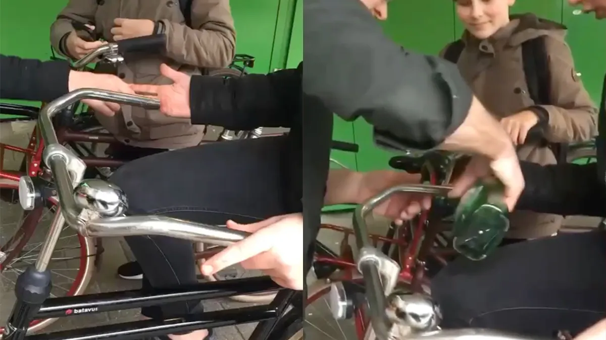 Stijn leert les dat je niet overal je vingers in moet drukken