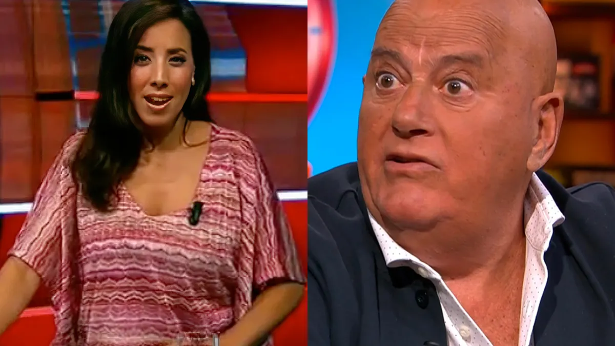 Tegen deze presentatrice zou Jack van Gelder de 'kom in bad grap' hebben gemaakt