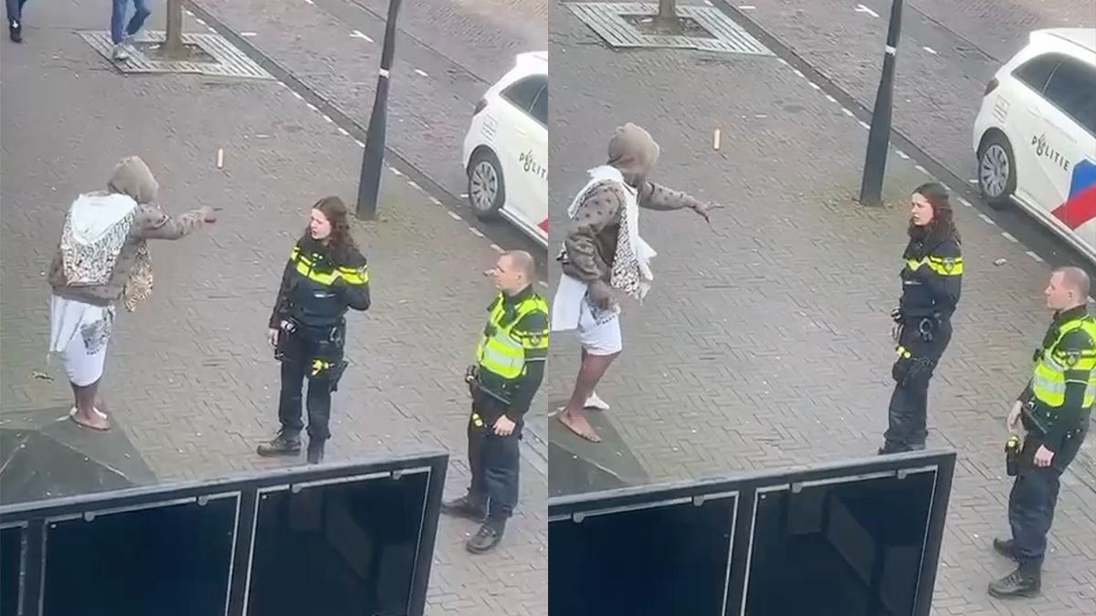 Verwarde naakte man in Glanerbrug wil onder de zonnebank, politie schakelt hem uit met taser
