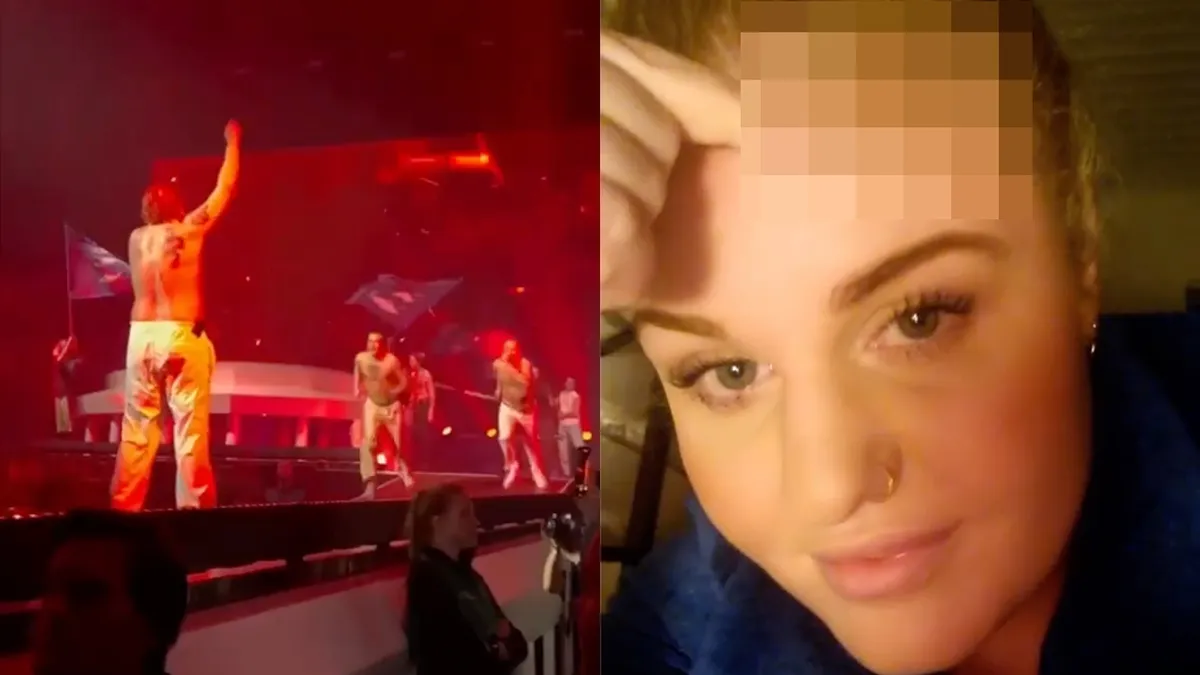 Vrouw houdt flinke blauwe plek over aan crowdsurfende Goldband leden