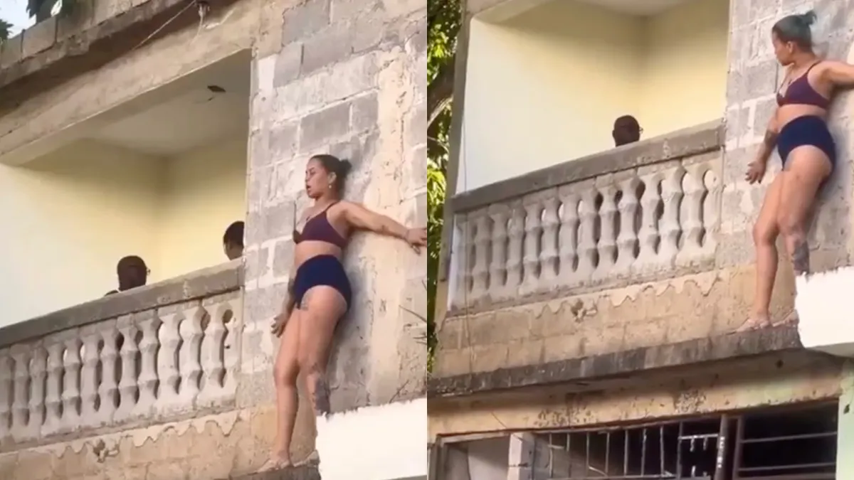 Als je vriendinnetje langs wipt en je vrouw voelt nattigheid