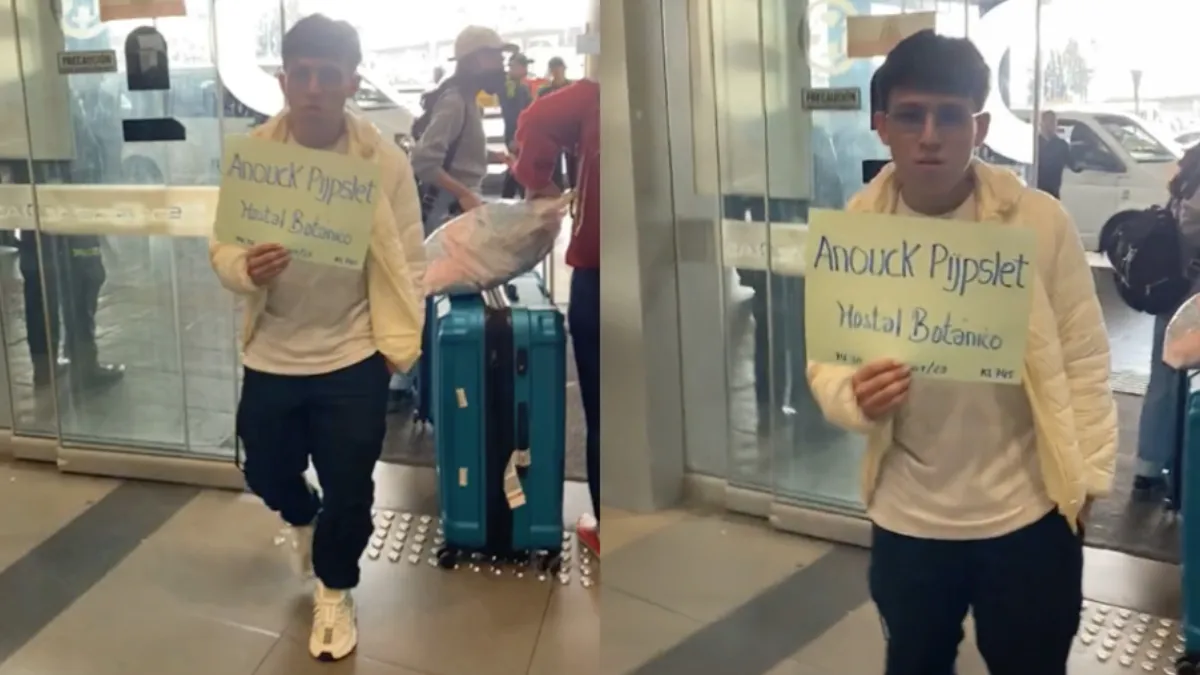 Anouck is veilig aankomen in Colombia en daar gaan de Colombianen van genieten