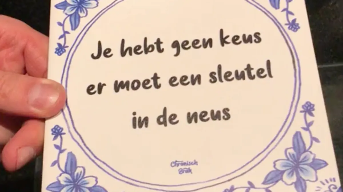 Tegeltjeswijsheid om Koningsdag door te komen