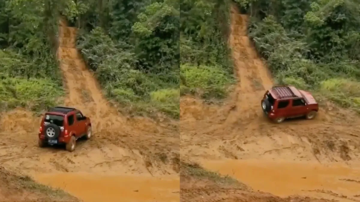 Was het niet de bedoeling de heuvel op te rijden?